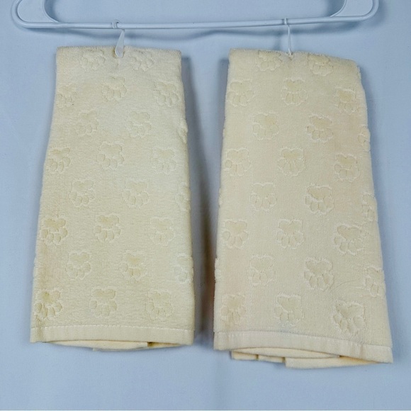 NWT - Custom Lhasa Apso Embroidered- Paw Printed Hand Towels - GR8 Dogs - Picture 2 of 2